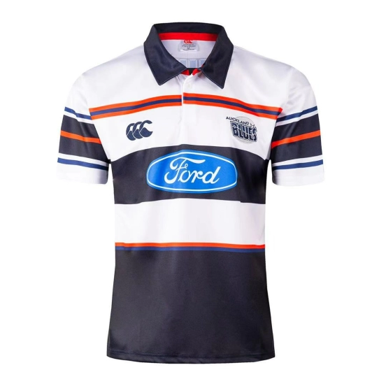 Auckland Blues 1996 Mens Retro Rugby Jersey