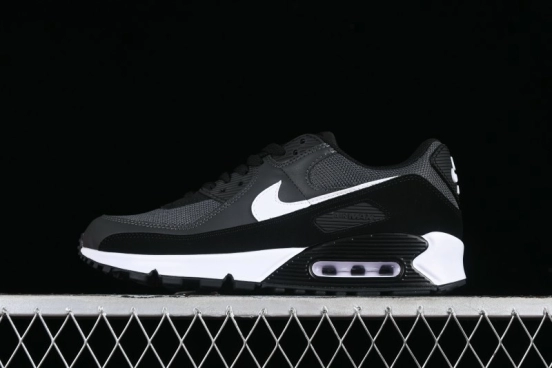 Nike Air Max 90 Retro Running Shoes with Air Cushion - CN8490-002