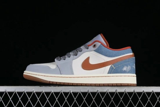 Nike Air Jordan 1 Low Multi-Color Casual Sneakers - FZ5045-091