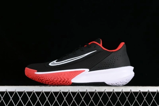 Nike Precision VII 6th Gen Low Top Basketball Shoes with Shock Absorption Anti-Slip and Wear-Resistant for Game Control - FN4322-002