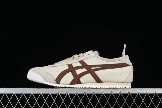 Onitsuka Tiger Mexico 66 Low-Top Leather Sneakers for Casual Running - 1183B391-251