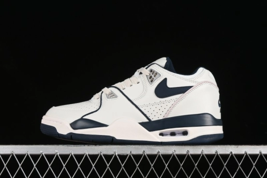 Nike Air Flight 89 Low Basketball Shoes with Air Cushion Technology - FQ8256-001