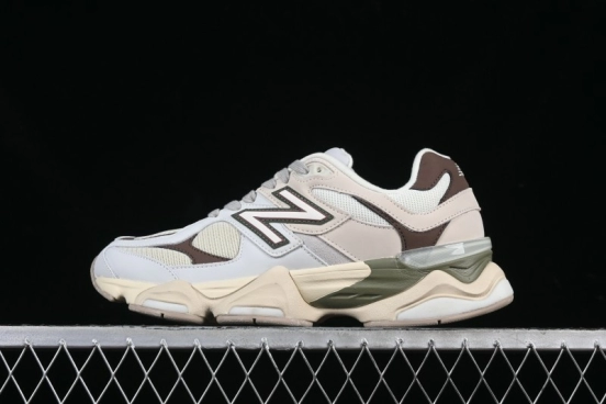 New Balance 9060 Retro Casual Running Shoes with ABZORB Cushioning Technology - U9060FNA