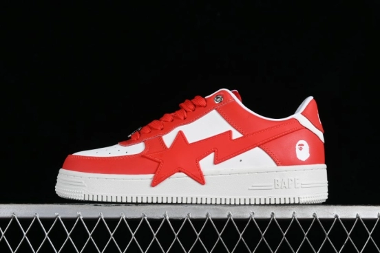 Bape Bape Sta "Tokyo" Classic Skateboard Sneakers with Full-Length Air Cushion - 1K30191306