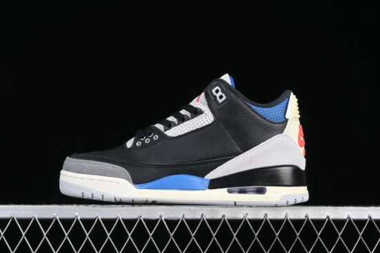 Nike Air Jordan 3 OG "Rare Air" Retro Basketball Shoes with Reverse Swoosh Design - IB8967-004