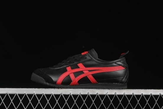 Onitsuka Tiger Mexico 66 Low-Top Leather Sneakers for Casual Running - 1183C102-004