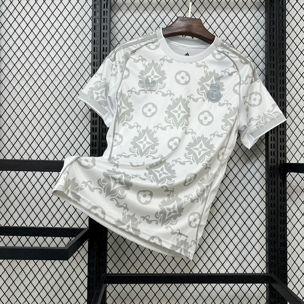 2025/26 Mens Real Madrid Louis Vuitton Joint Edition Jersey