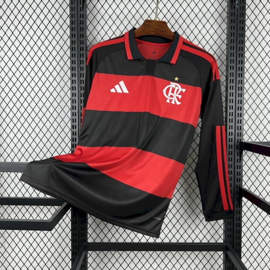 2026/27 Mens Flamengo Home Long Sleeve Jersey