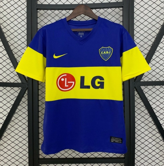 11/12 Retro Boca Juniors Home Jersey