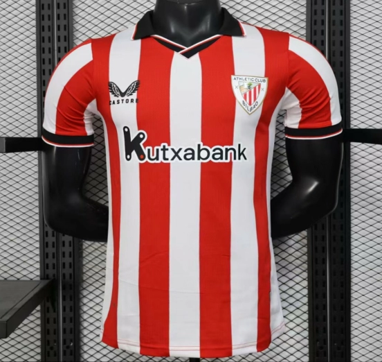 Player Version 25/26 Athletic Bilbao Home Jersey