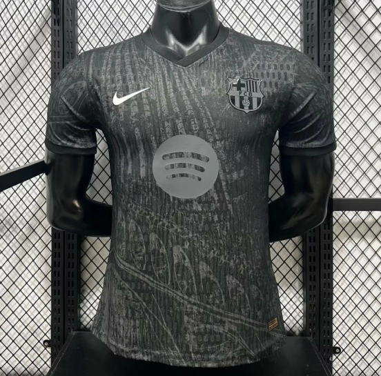 Player Version 25/26 FC Barcelona Black Special Edition Soccer Jersey