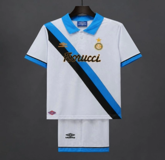 Retro 94/95 Inter Milan Away White Jersey